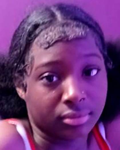 Missing person flyer for London M Lopez
