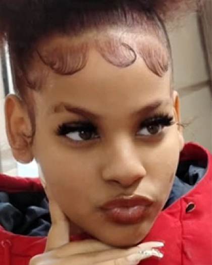 Missing person flyer for Lovlee Amiliana Totten