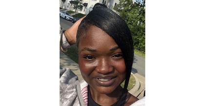 Missing person flyer for Lyniah Mickerson