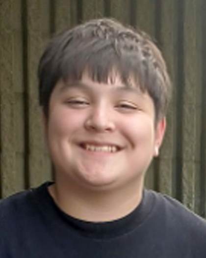 Missing person flyer for Malachi Gonzalez Uribe