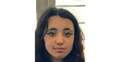Missing person flyer for Malena Marie Wilder