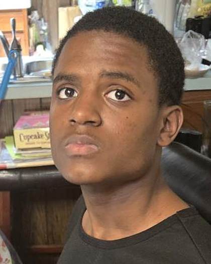 Missing person flyer for Mason Purnell