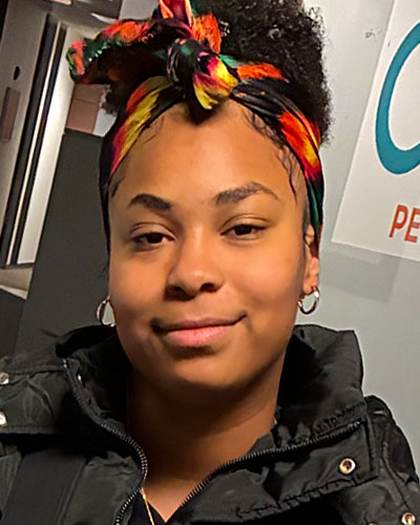 Missing person flyer for Millie Beverly Ann Moore