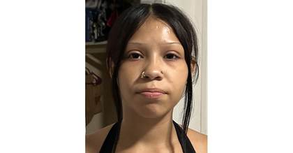 Missing person flyer for Naima Emerald Noriega