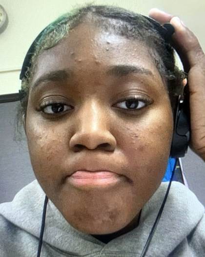 Missing person flyer for Nariyah Gennis-Tillman