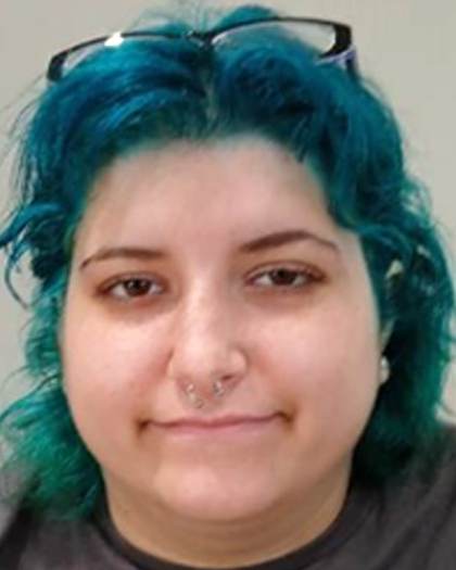 Missing person flyer for Natalia Vidal