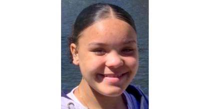 Missing person flyer for Nevaeh Huddleston