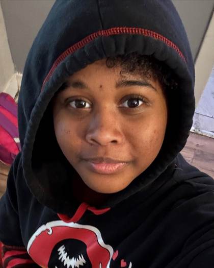 Missing person flyer for Neveah Al-Shami