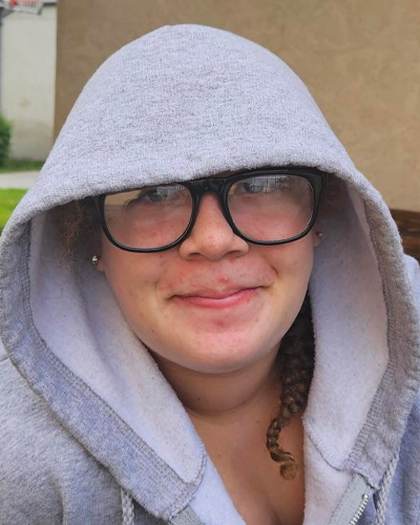Missing person flyer for Olivia Divine Socorra Sauls