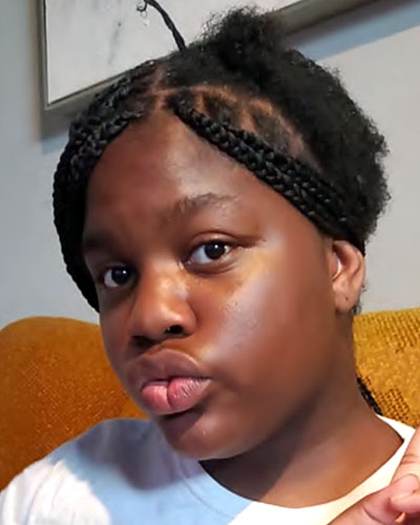 Missing person flyer for Onijah Blackston