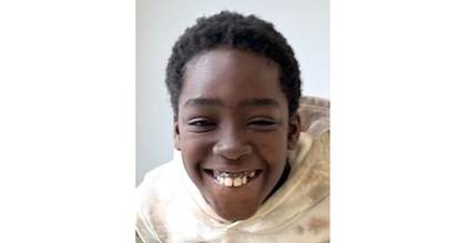 Missing person flyer for Rashad Jean Pierre