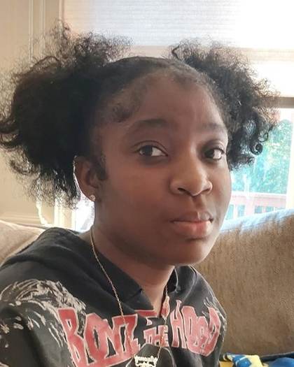 Missing person flyer for Reyanna Blair
