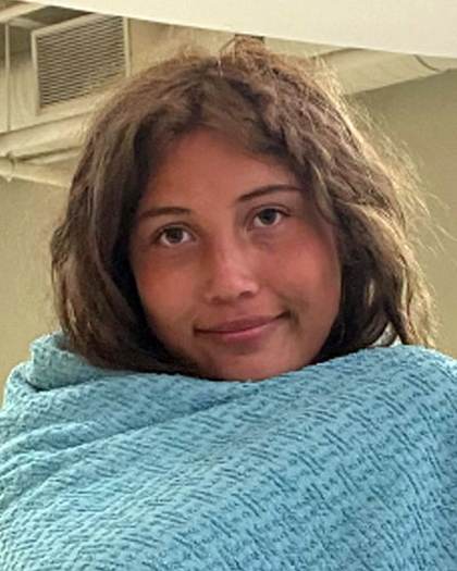 Missing person flyer for Sasha Sutherland