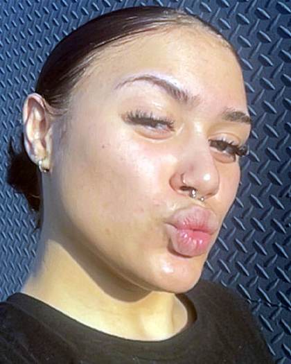 Missing person flyer for Scarlett Martinez