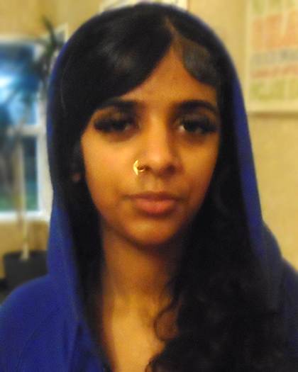 Missing person flyer for Selma Saeed