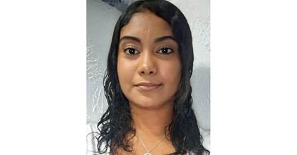 Missing person flyer for Sherly Janeth Amador Coca