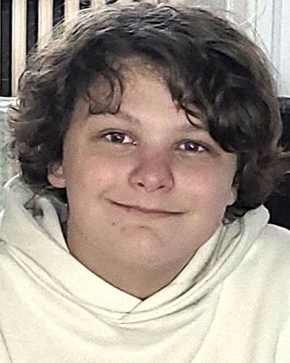 Missing person flyer for Silas Scott