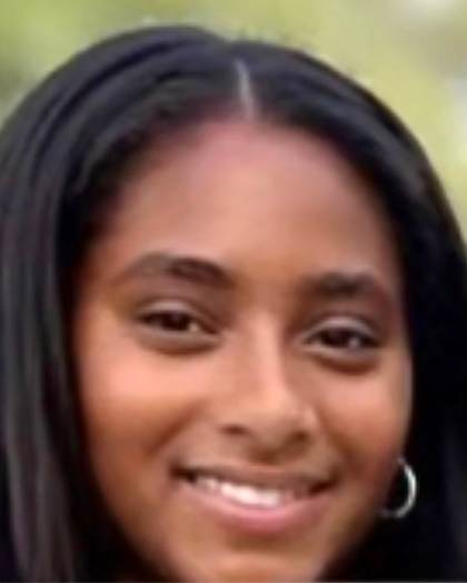 Missing person flyer for Trinity James