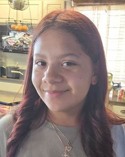 Missing person flyer for Yannessa Michelle Mendoza