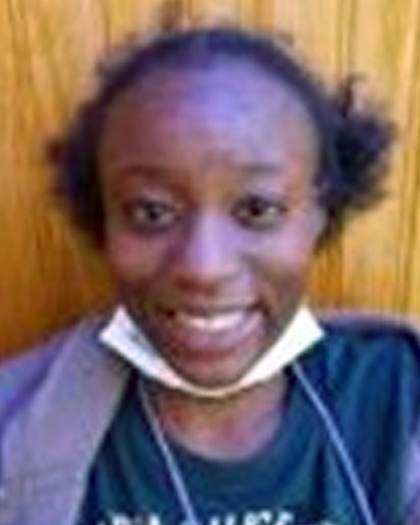 Missing person flyer for Z-airea Dubose